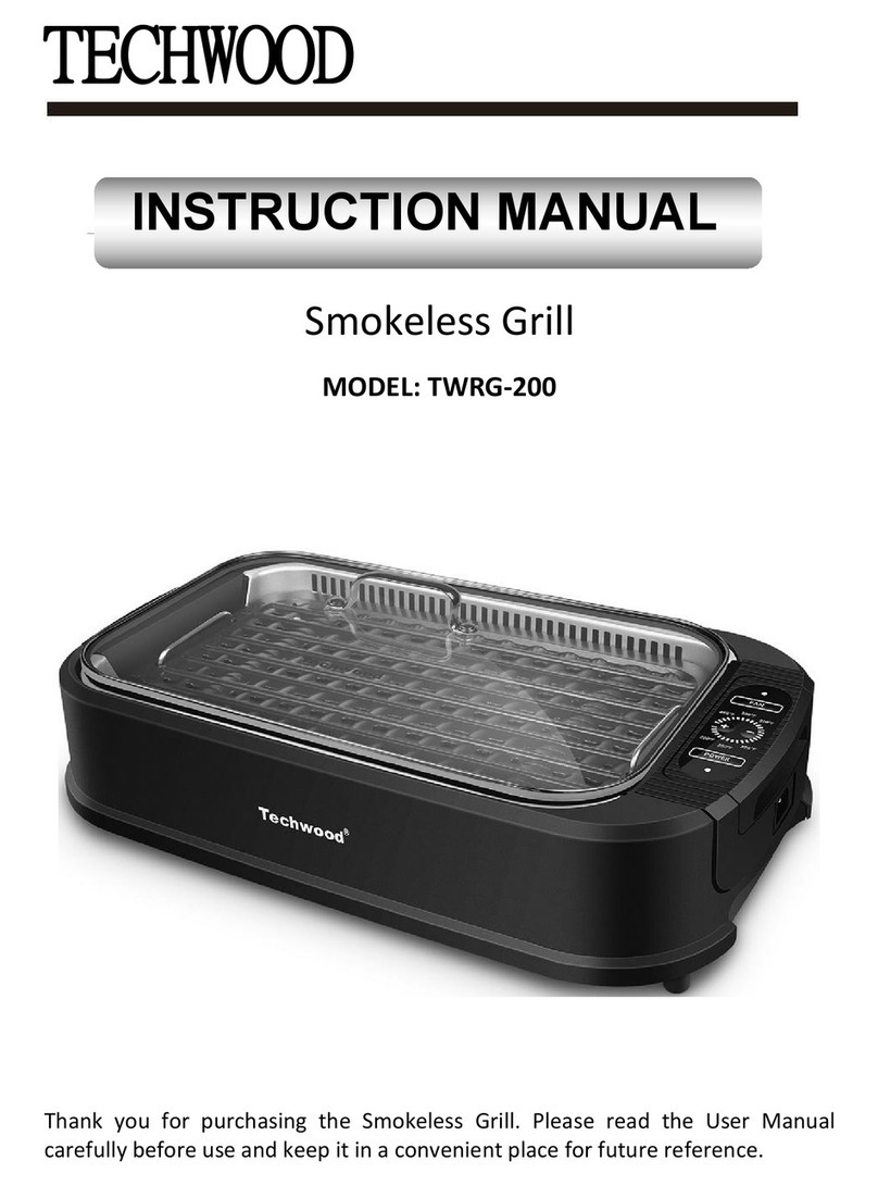 TECHWOOD TWRG-200 User manual