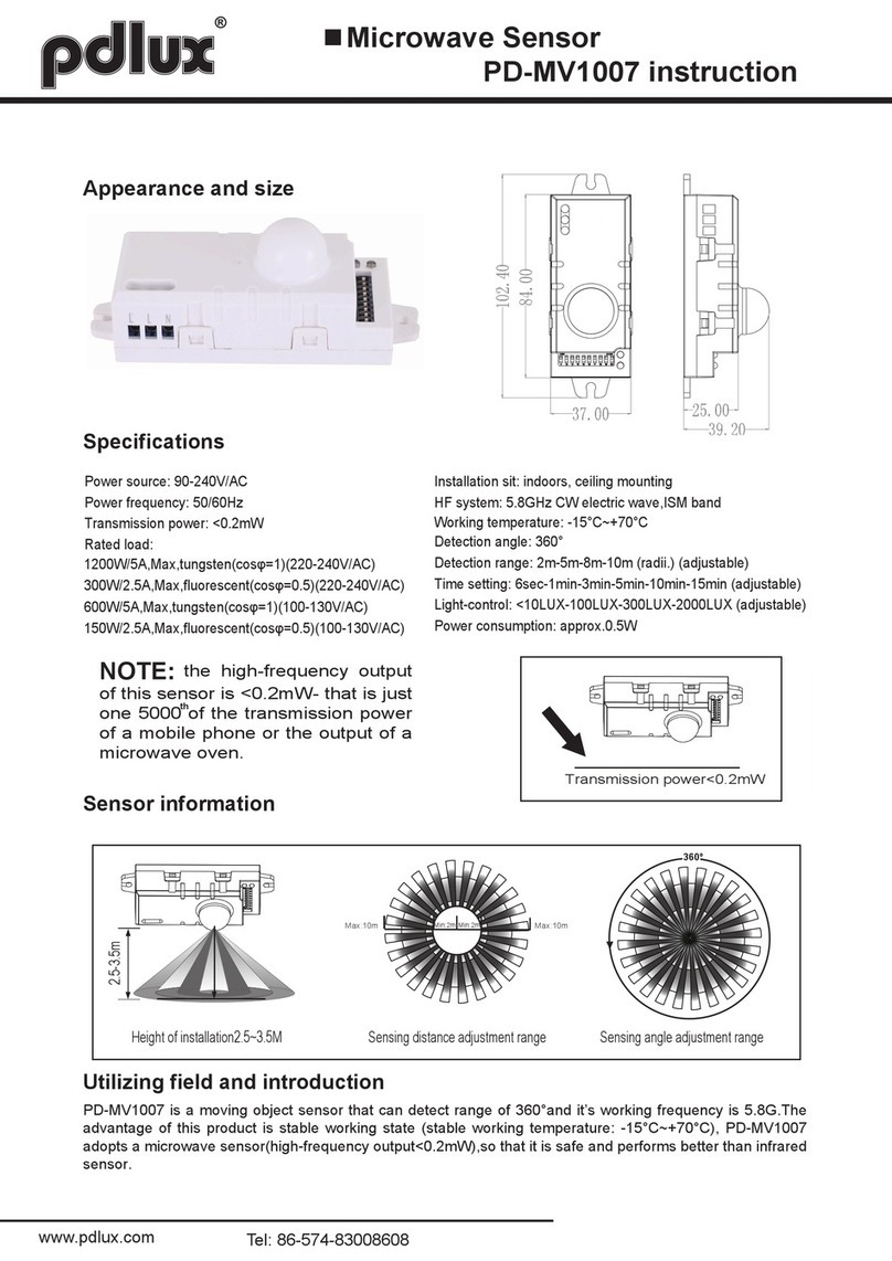 pdlux PD-MV1007 instructions