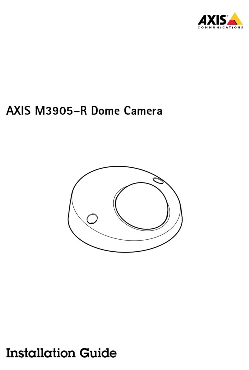 Axis M3905-R M12 User manual