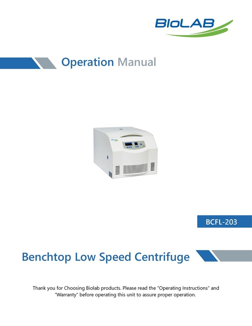 BioLAB BCFL-203 User manual