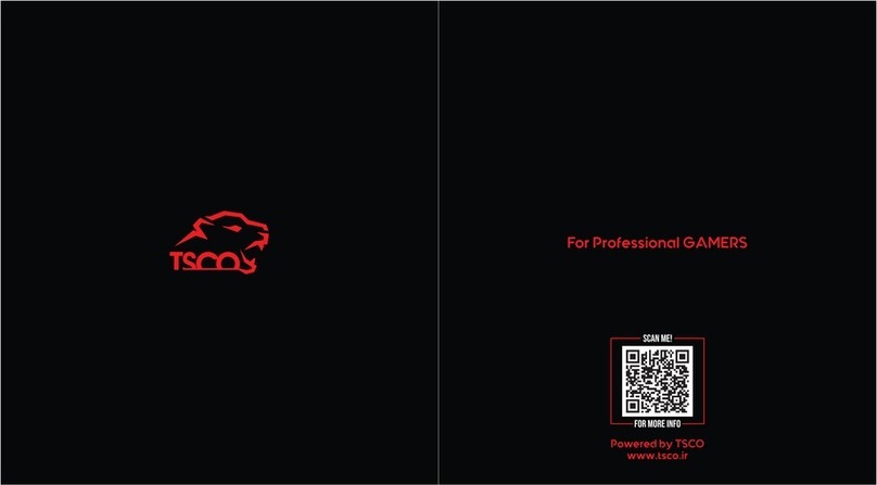 TSCO GH 5165 User manual