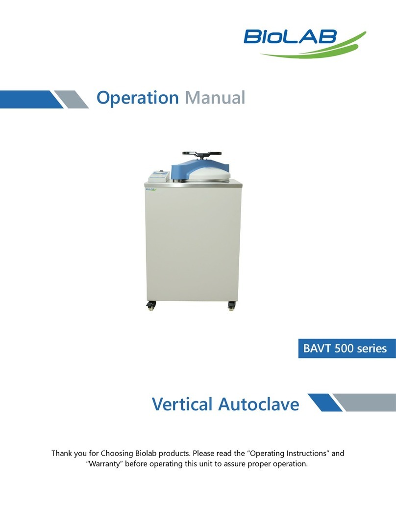 BioLAB BAVT 500 Series User manual