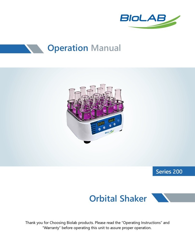 BioLAB 200 Series Operation manual