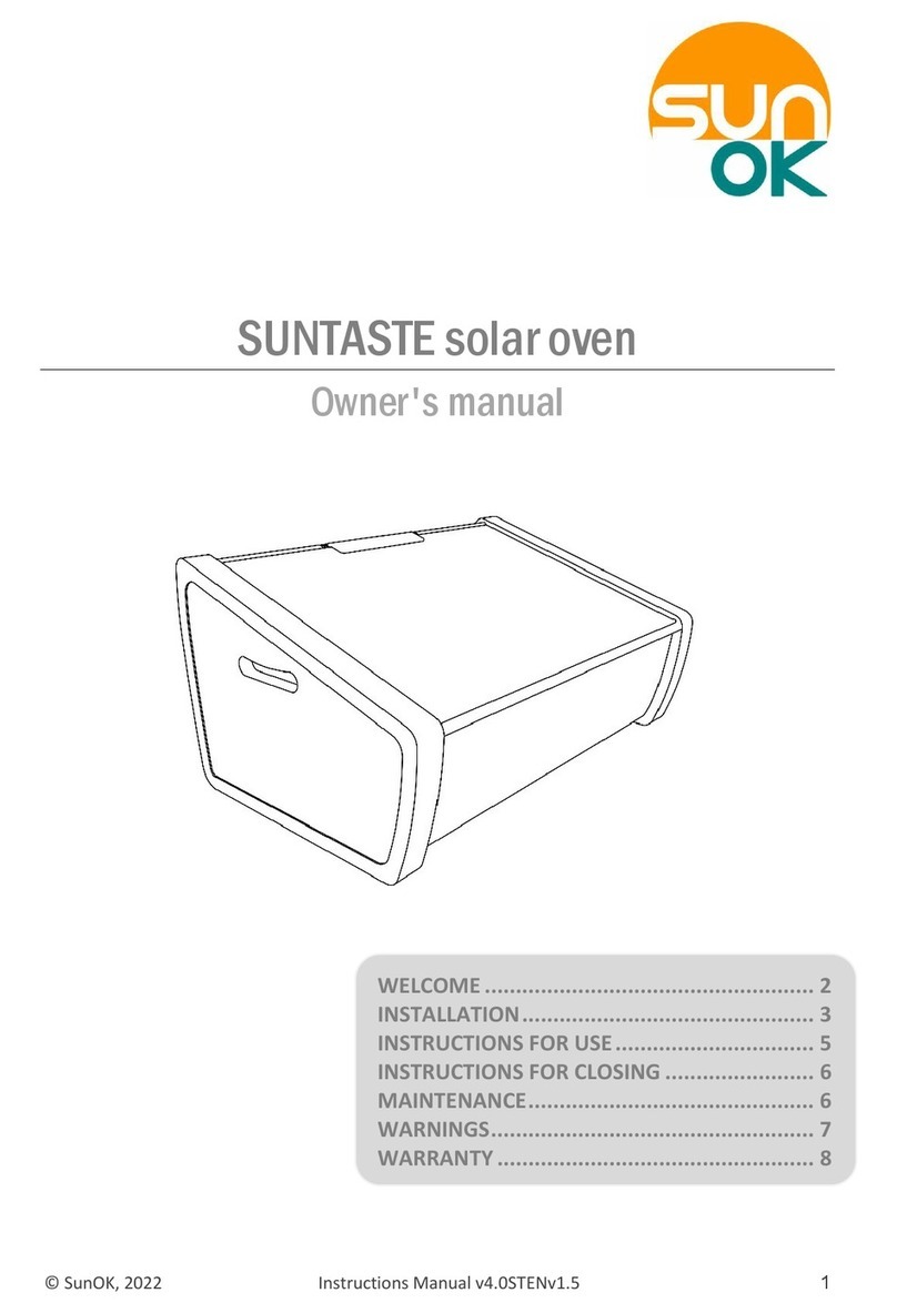 SunOK SUNTASTE owner's manual