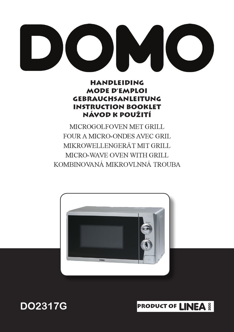 Linea 2000 DOMO DO2317G Instruction booklet