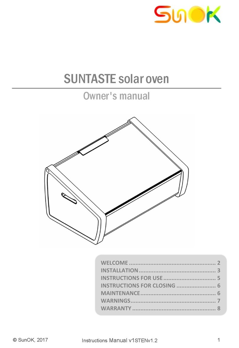 SunOK SUNTASTE owner's manual