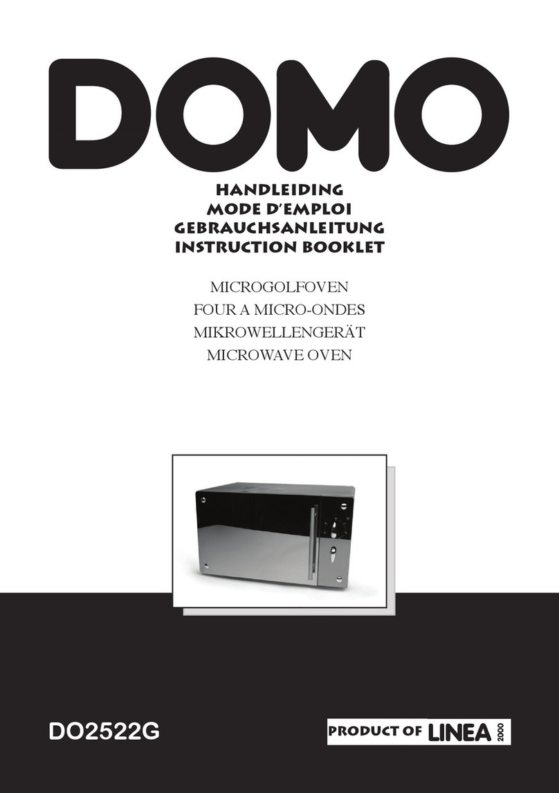 Linea 2000 DOMO DO2522G Instruction booklet