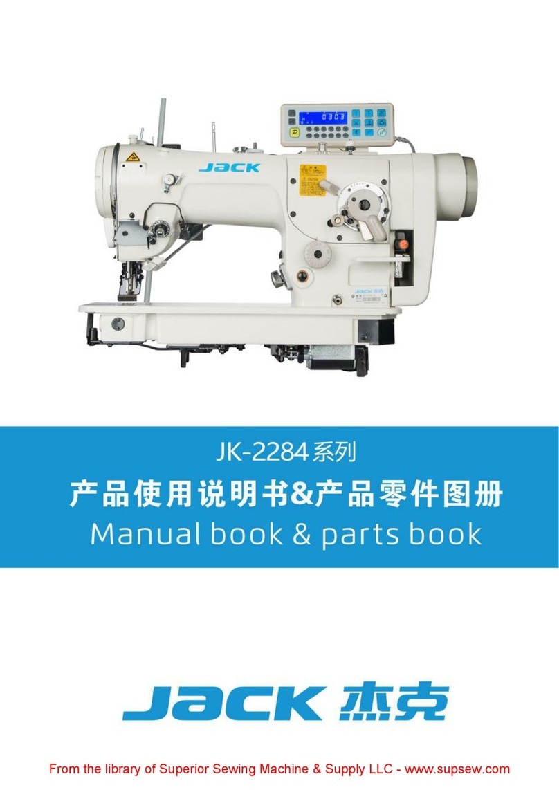 Jack JK-2284 manual book & parts book