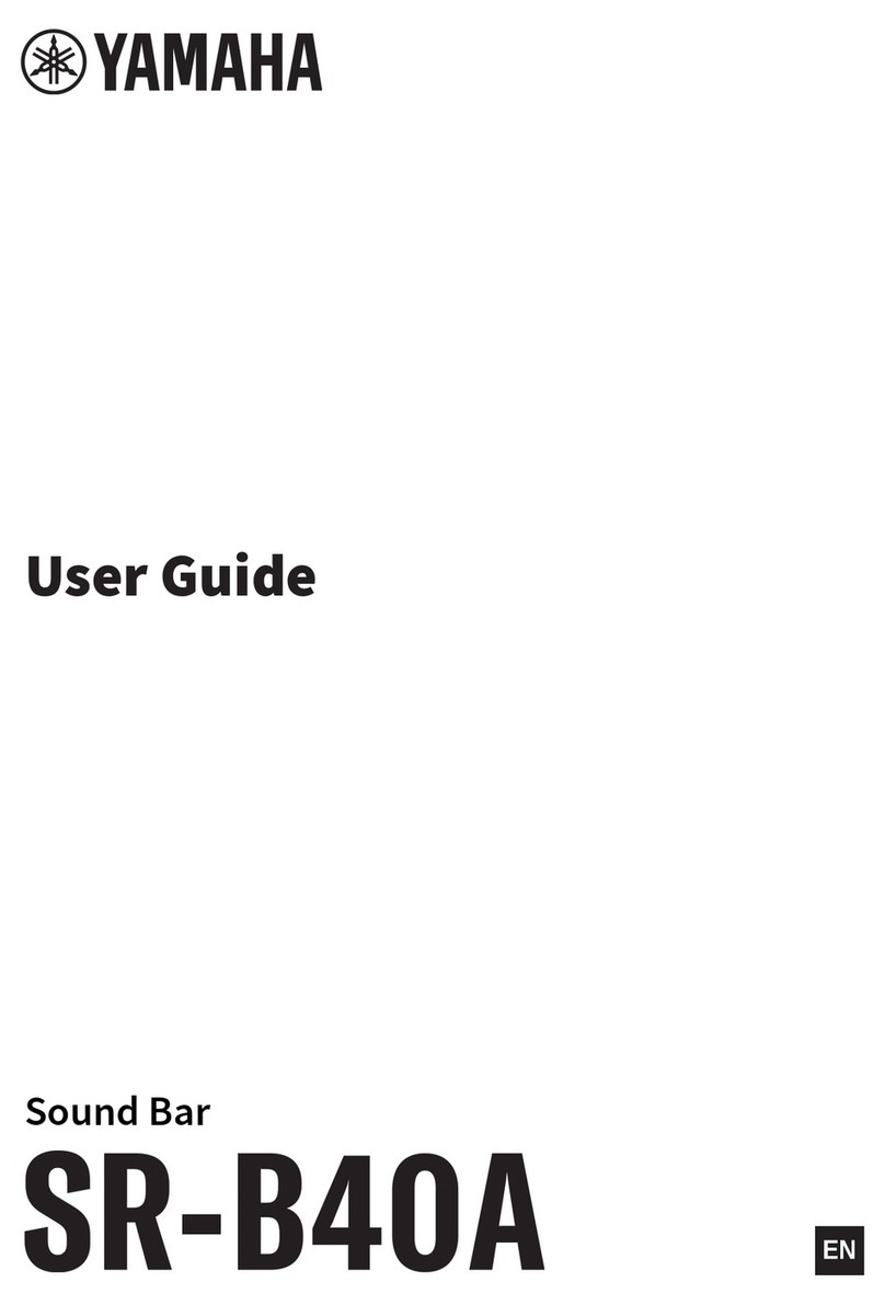 Yamaha SR-B40A user guide