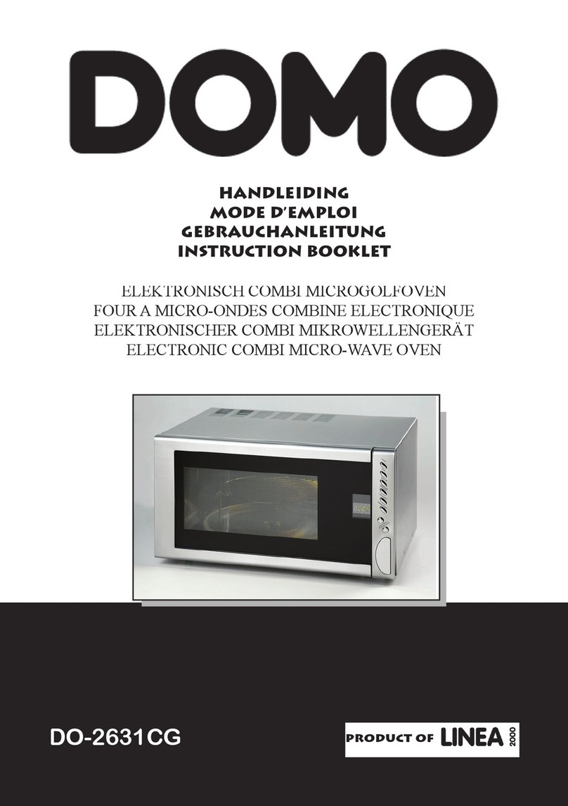 Linea 2000 DOMO DO-2631CG Instruction booklet
