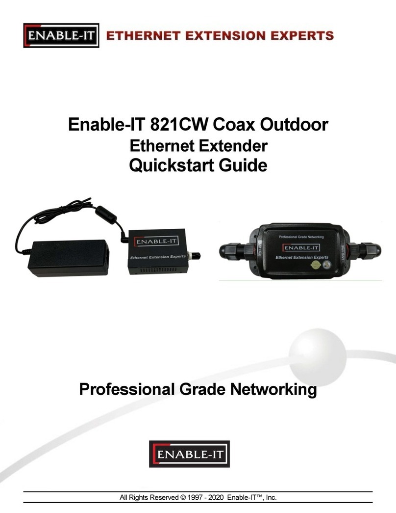 Enable-IT 821CW User manual