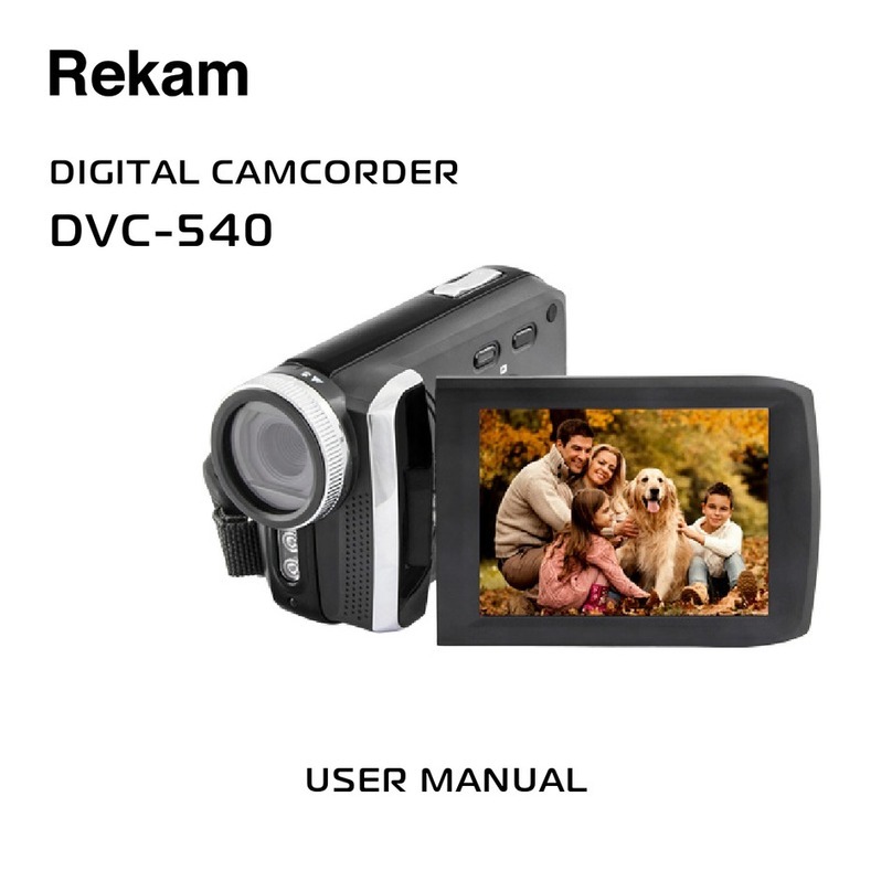 Rekam DVC-540 user manual