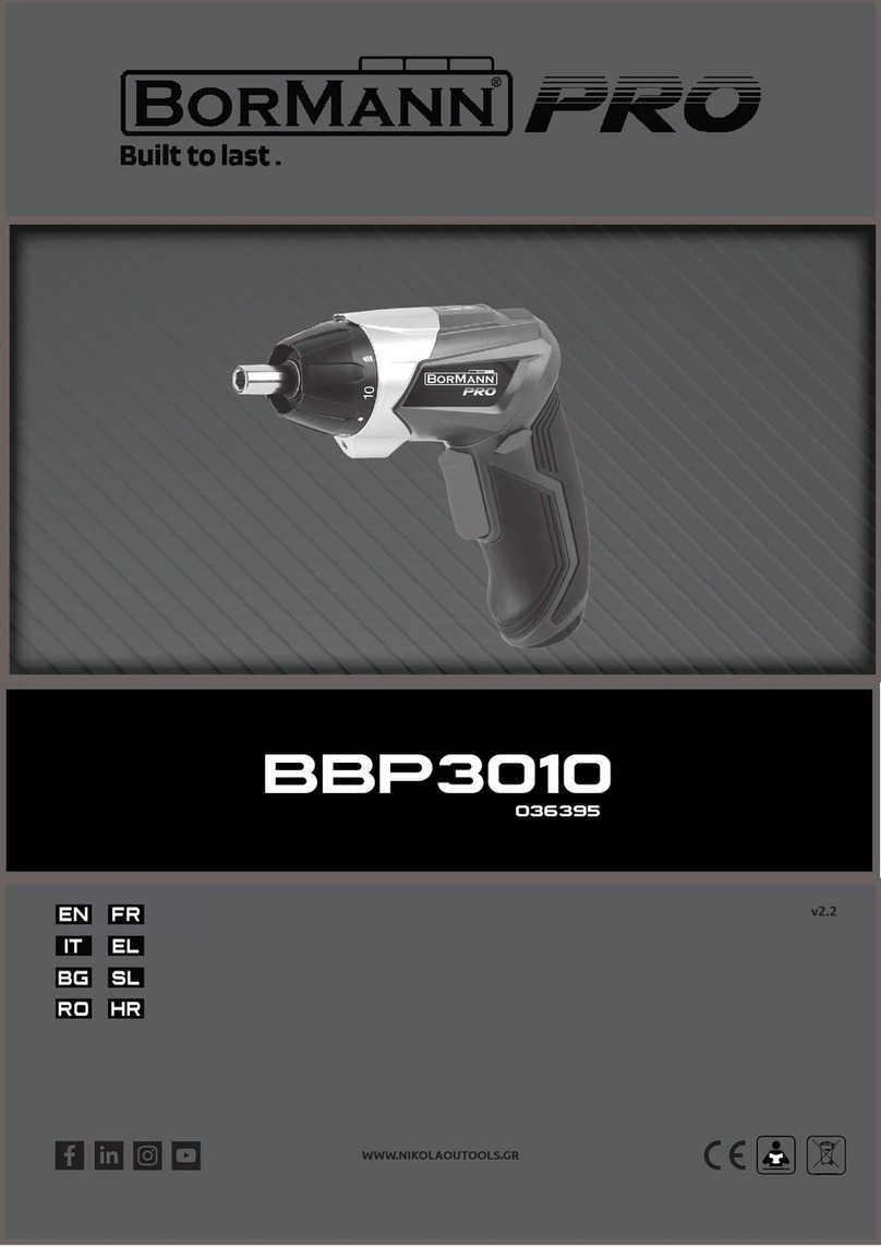 BorMann 036395 User manual