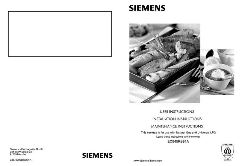 Siemens EC945RB91A User manual
