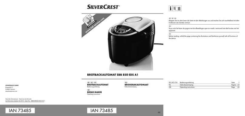 Silvercrest SBB 850 EDS A1 User manual