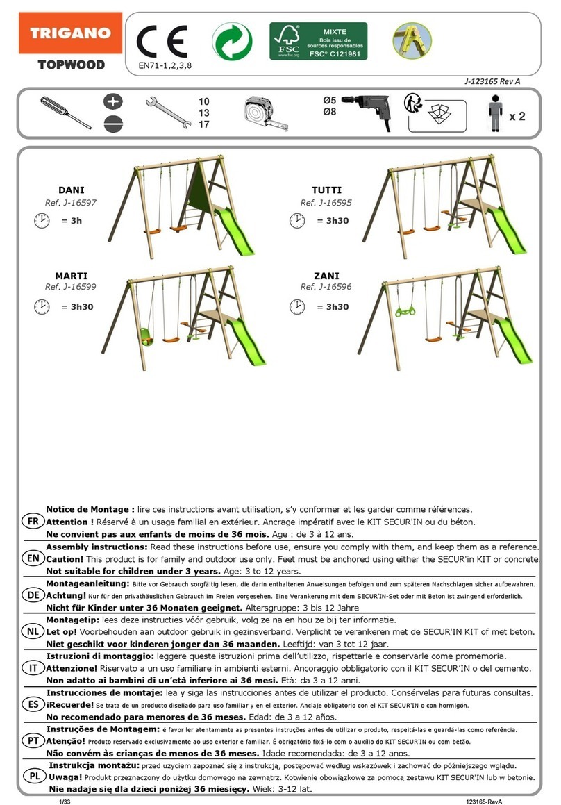 Trigano J-16597 User manual Trigano J-16597 User manual