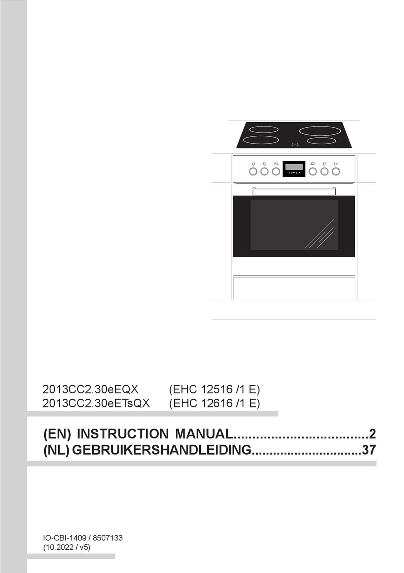 Amica EHC 12516 /1 E User manual