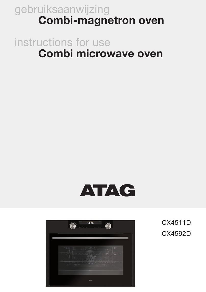 Atag CX4592D User manual