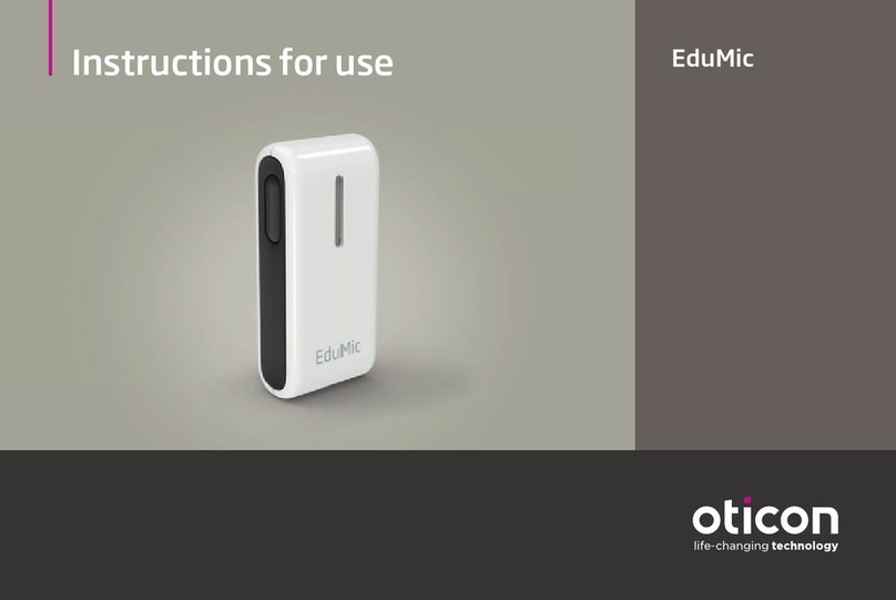 oticon EduMic User manual