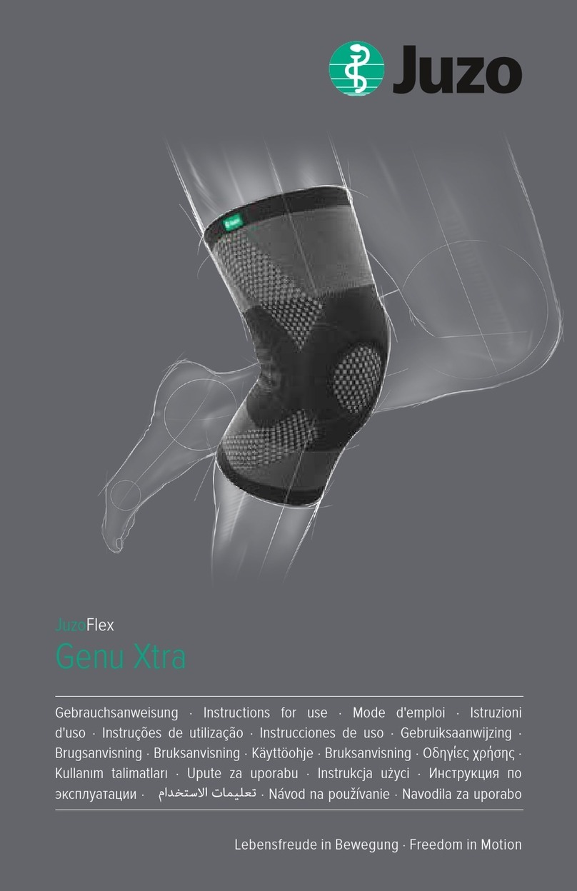 Juzo JuzoFlex Genu Xtra User manual