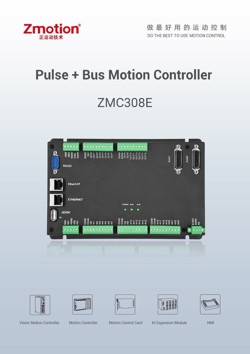 Zmotion ZMC308E User manual Zmotion ZMC308E User manual