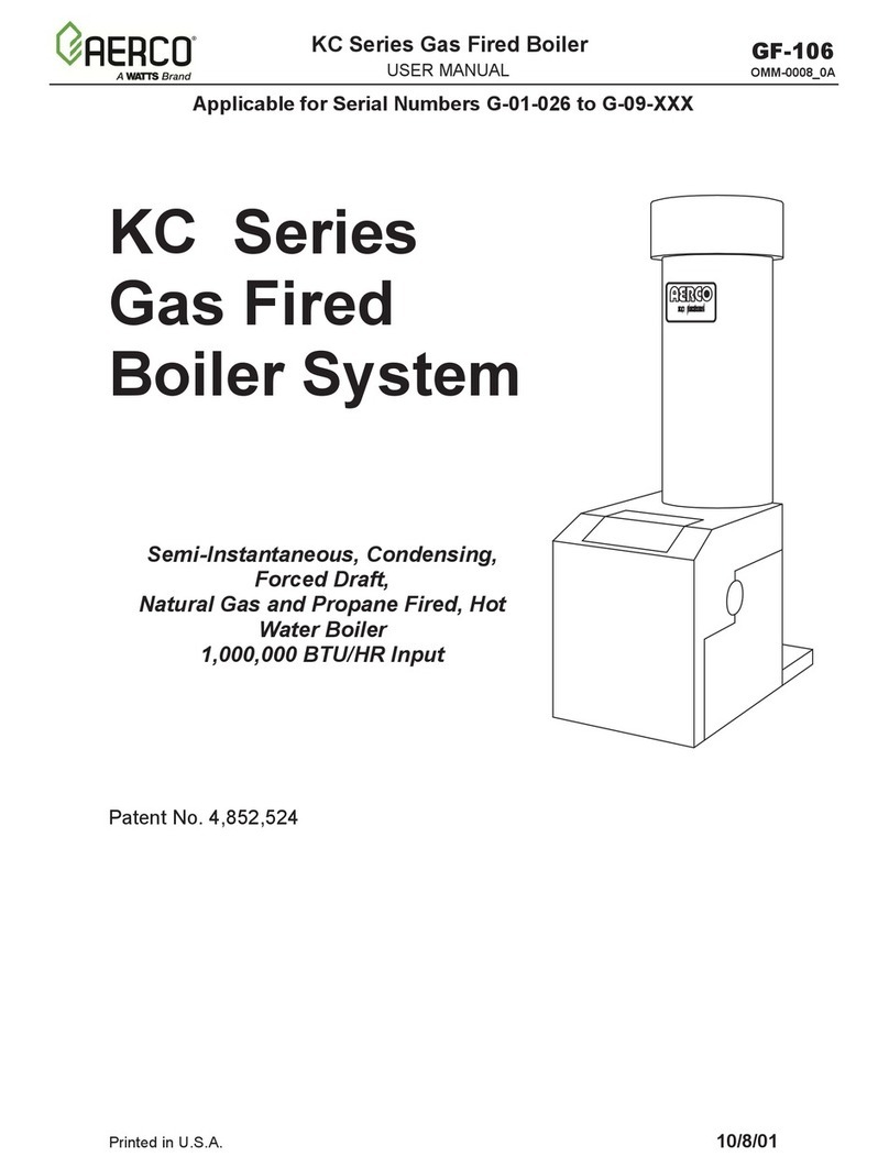Watts AERCO KC Series User manual Watts AERCO KC Series User manual