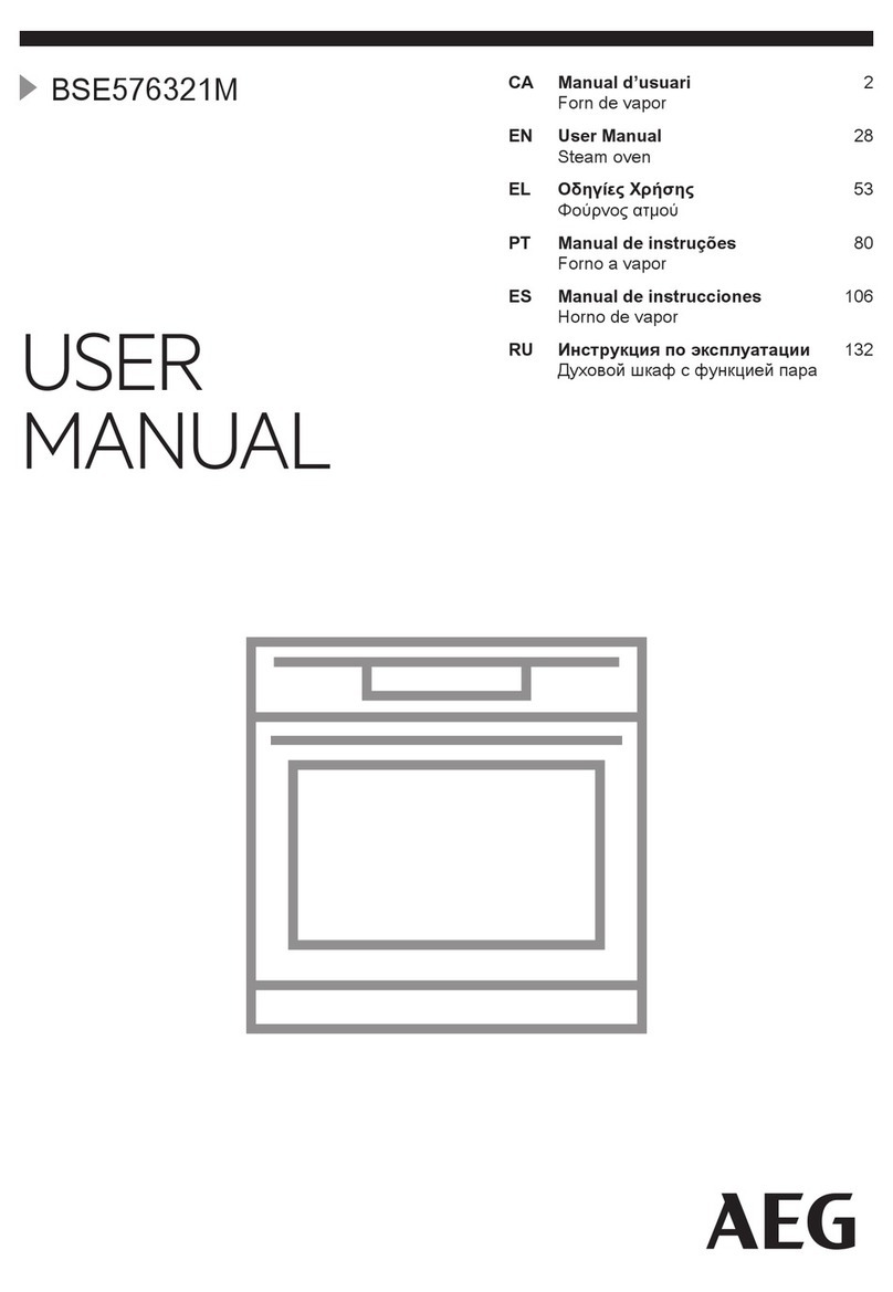 AEG BSE576321M User manual