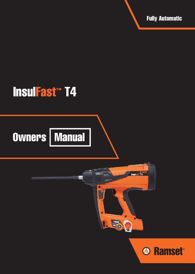 RAMSET T4 User manual