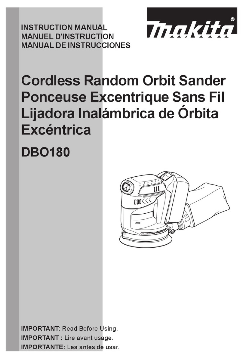 Makita DBO180 User manual