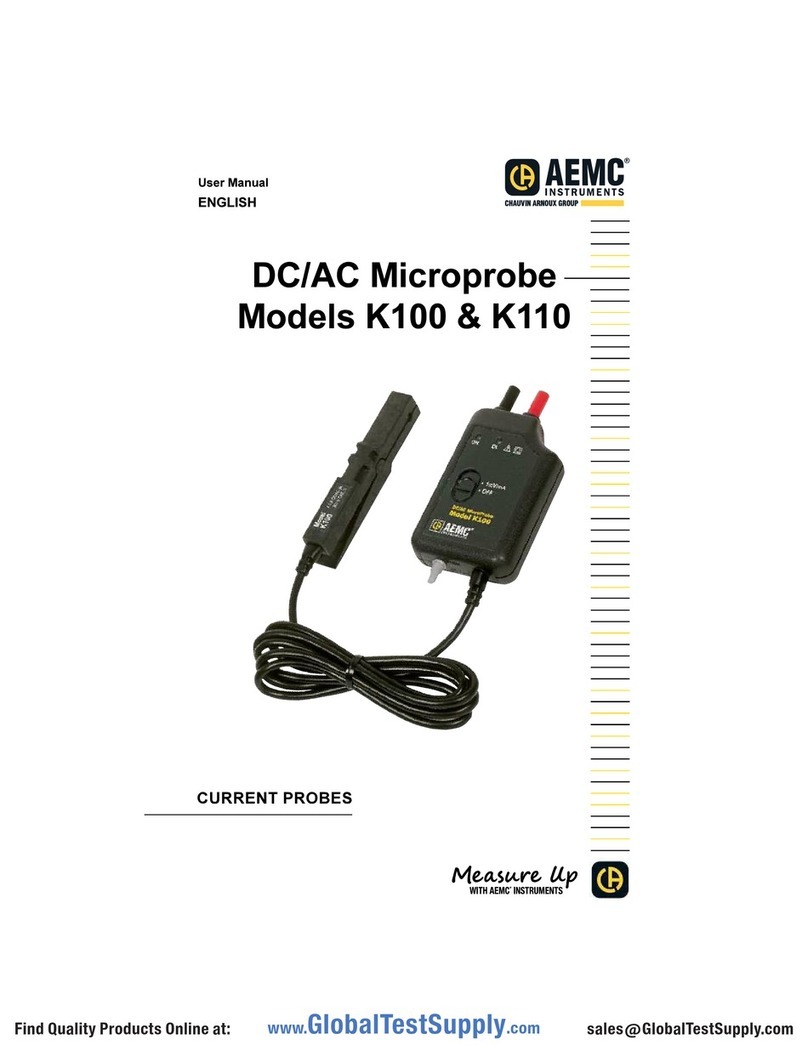 AEMC instruments K100 User manual