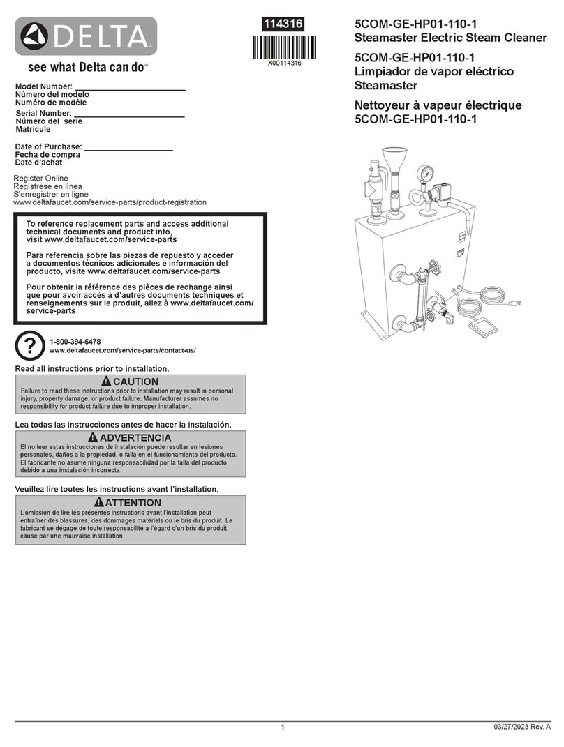 Delta 5COM-GE-HP01-110-1 User manual
