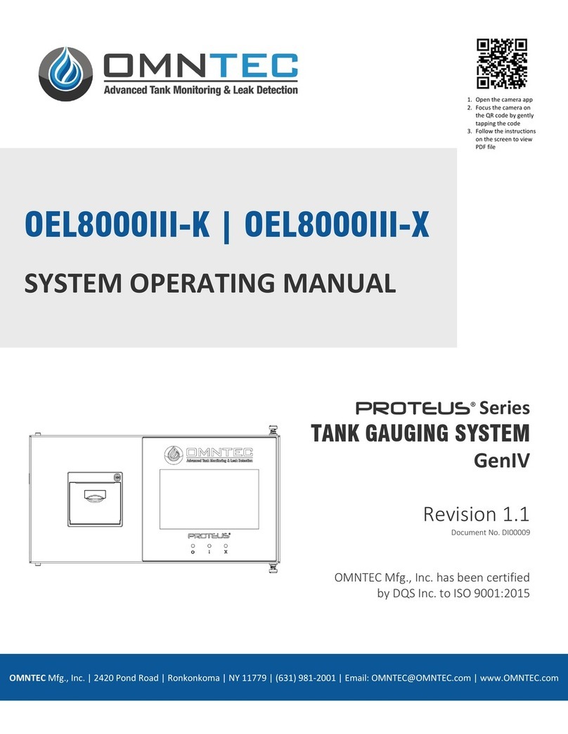 Omntec Proteus Series System Operating Manual