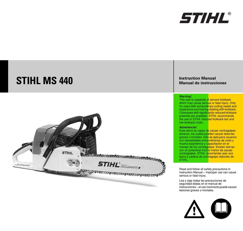Stihl MS440 User manual
