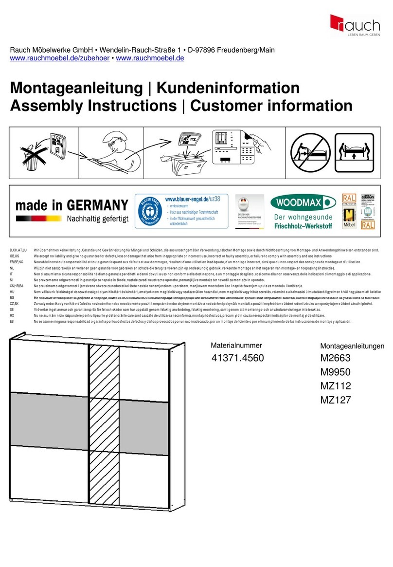 Rauch 41371.4560 Assembly instructions