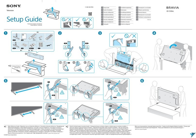 Sony KD-55X85L User manual