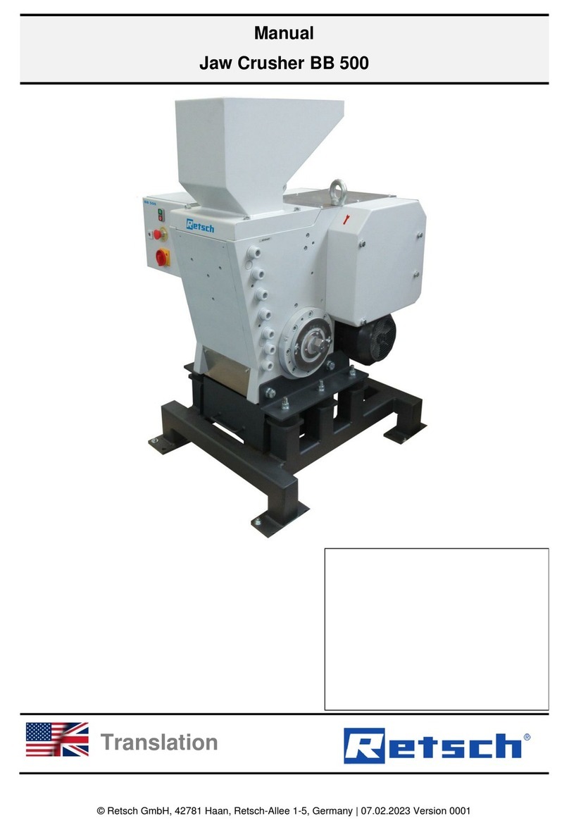 Retsch BB 500 manual
