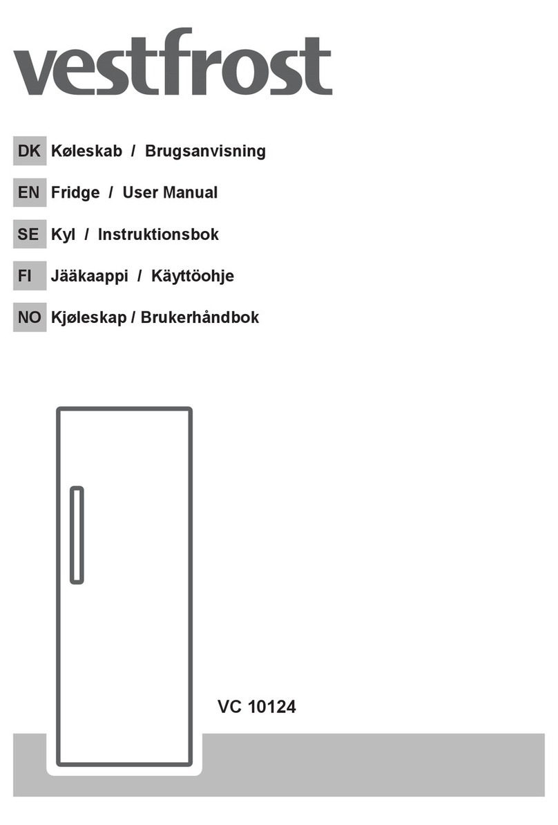 Vestfrost VC 10124 user manual