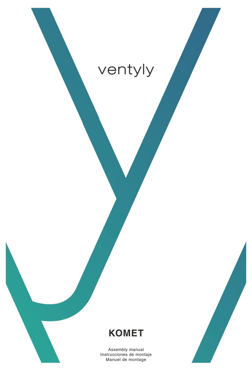 ventyly KOMET User manual
