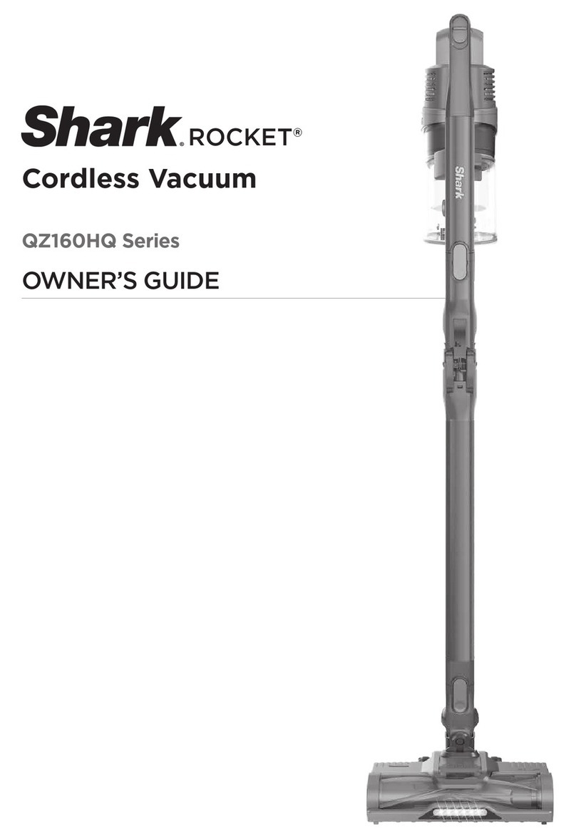 Shark ROCKET QZ160HQ Series User manual