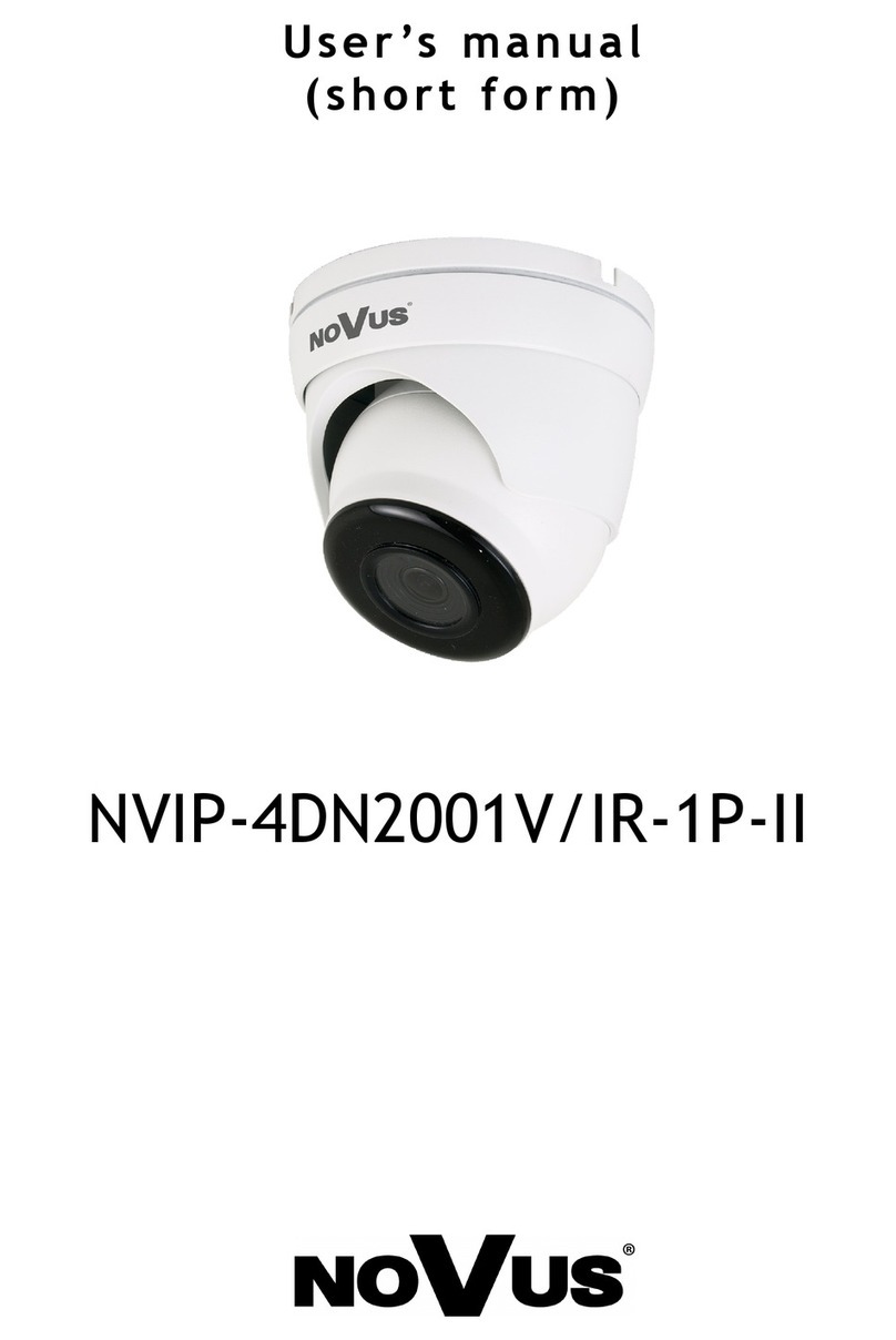 Novus NVIP-4DN2001V/IR-1P-II user manual Novus NVIP-4DN2001V/IR-1P-II user manual