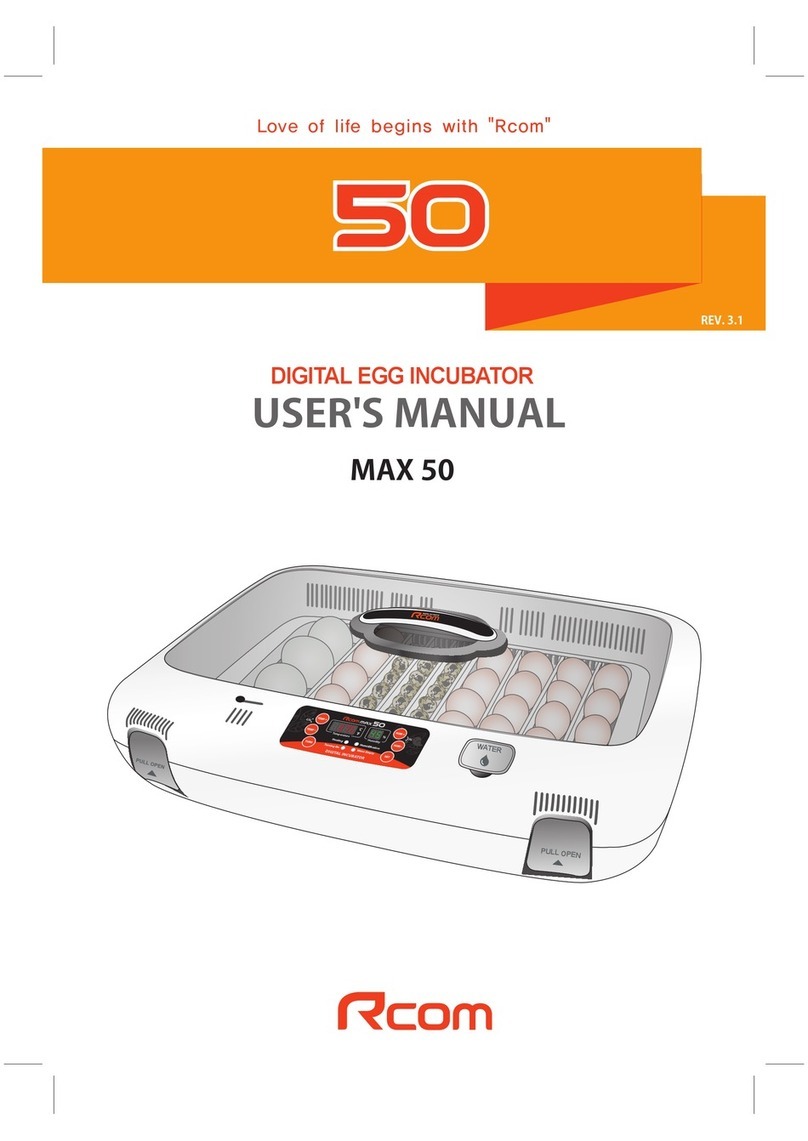 Rcom MAX 50 user manual