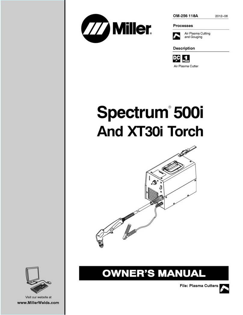 Miller Spectrum 500i User manual