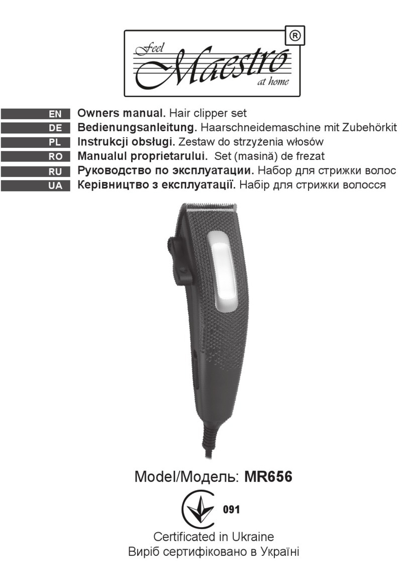 Maestro MR656 User manual