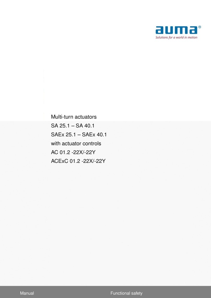 AUMA AC 01.2-22X manual
