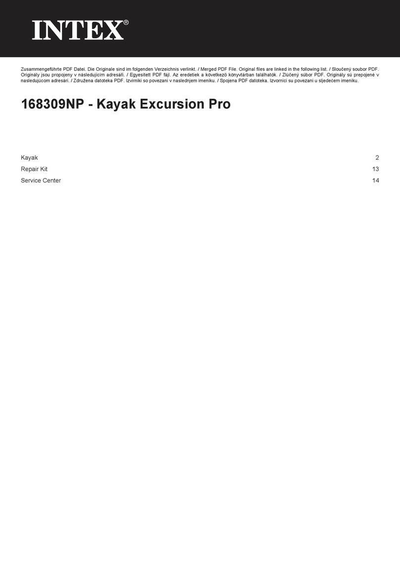 Intex 168309NP owner's manual
