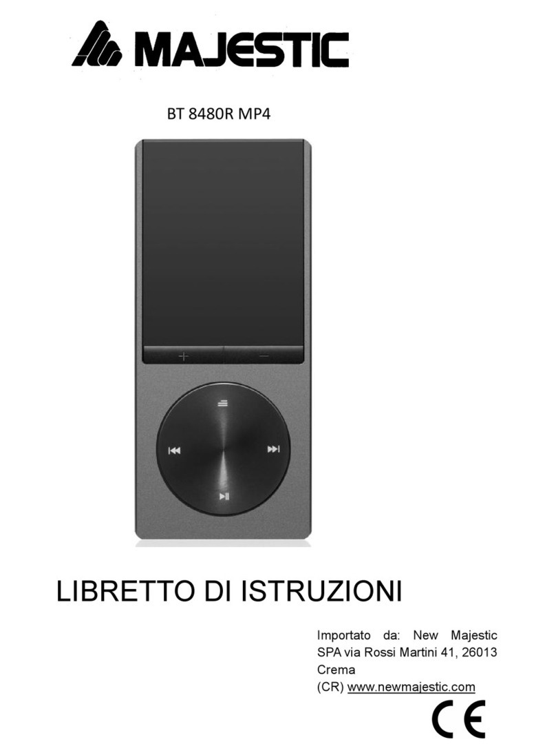 Majestic BT 8480R MP4 manual
