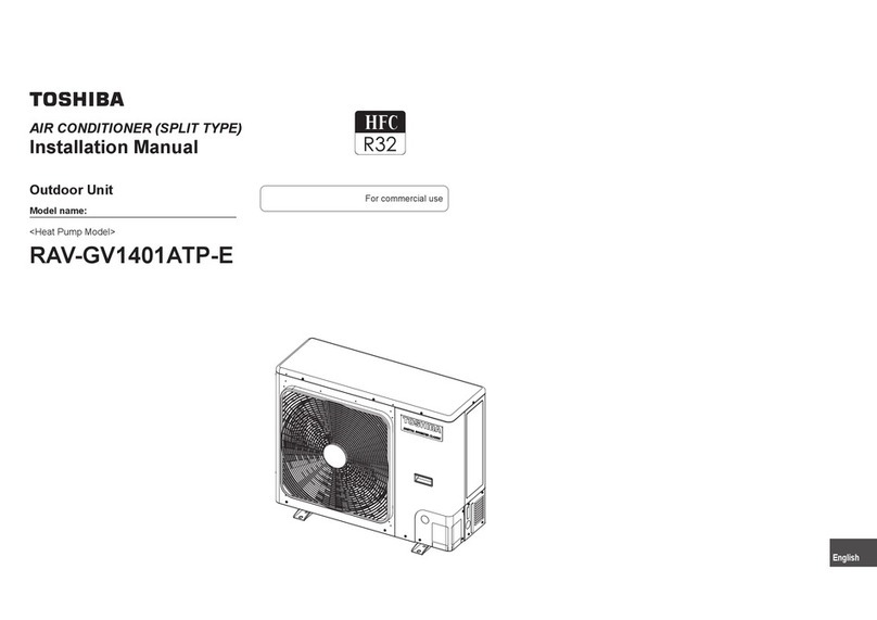 Toshiba RAV-GV1401ATP-E User manual Toshiba RAV-GV1401ATP-E User manual