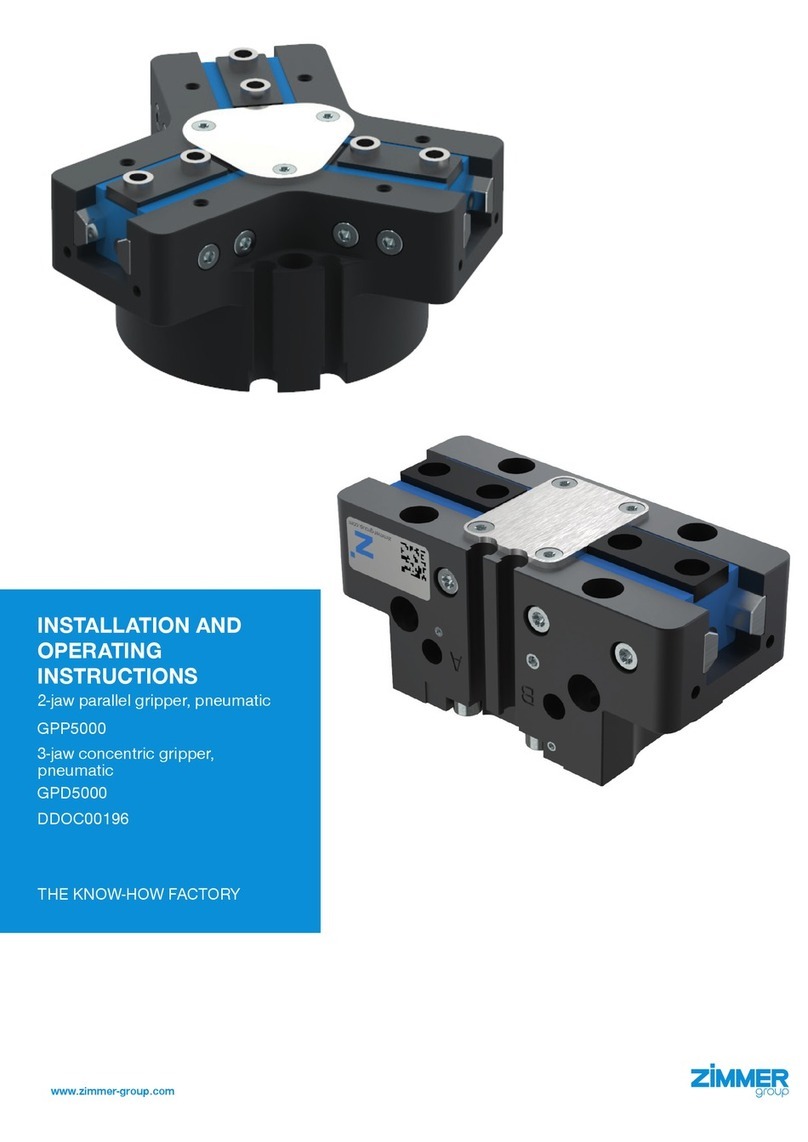 Zimmer GPP5025N-00-A Installation & operating instruction