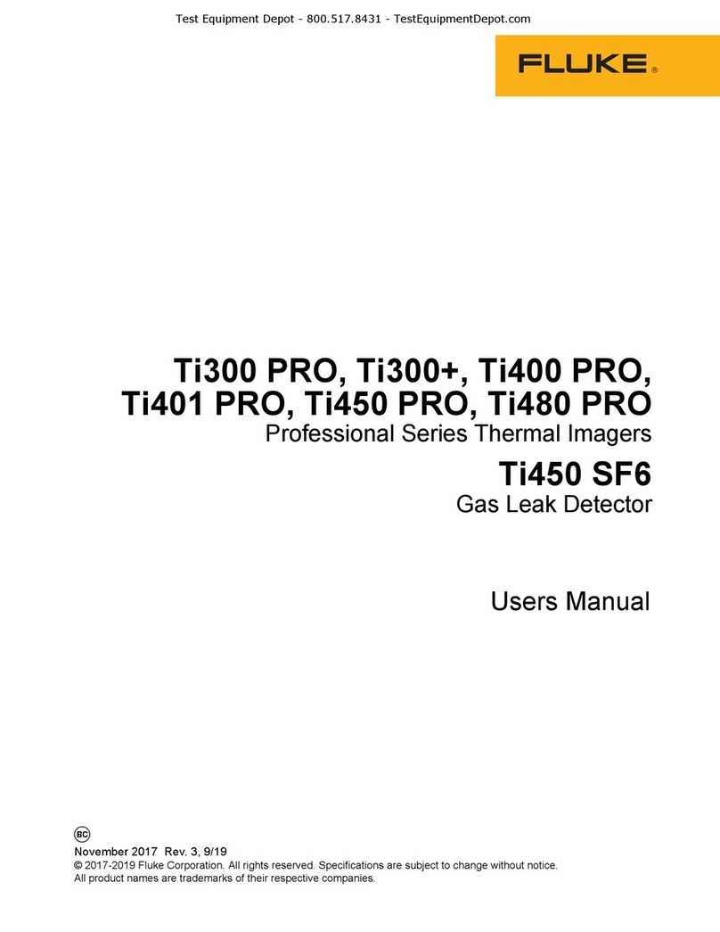 Fluke Professional Ti300 PRO User manual