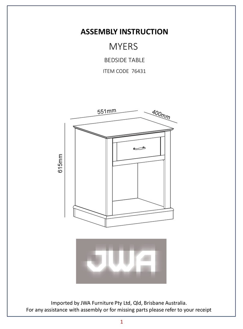 JWA MYERS 76431 User manual